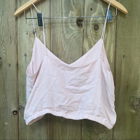 Aritzia Wilfred silk pink top - Picture 2 of 2